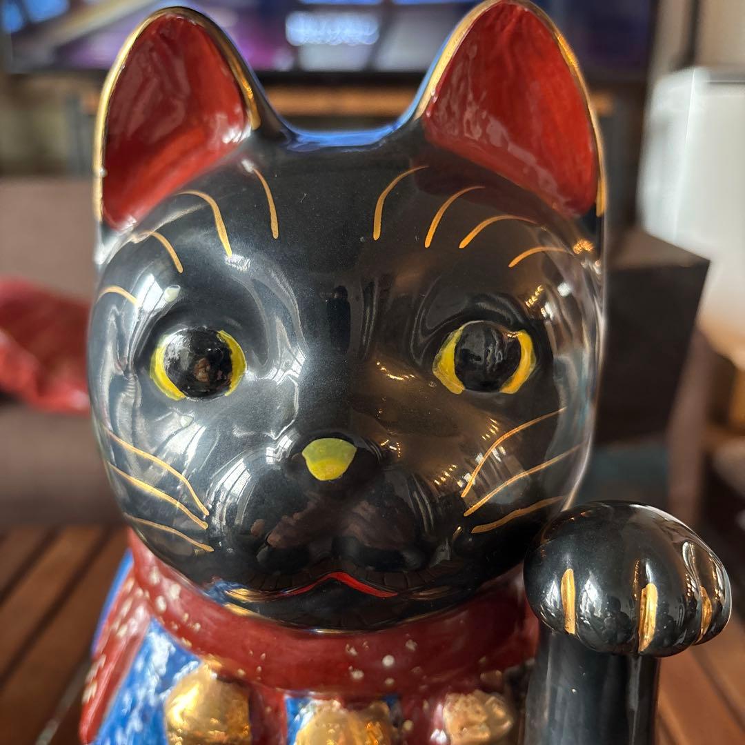 招き猫 陶器