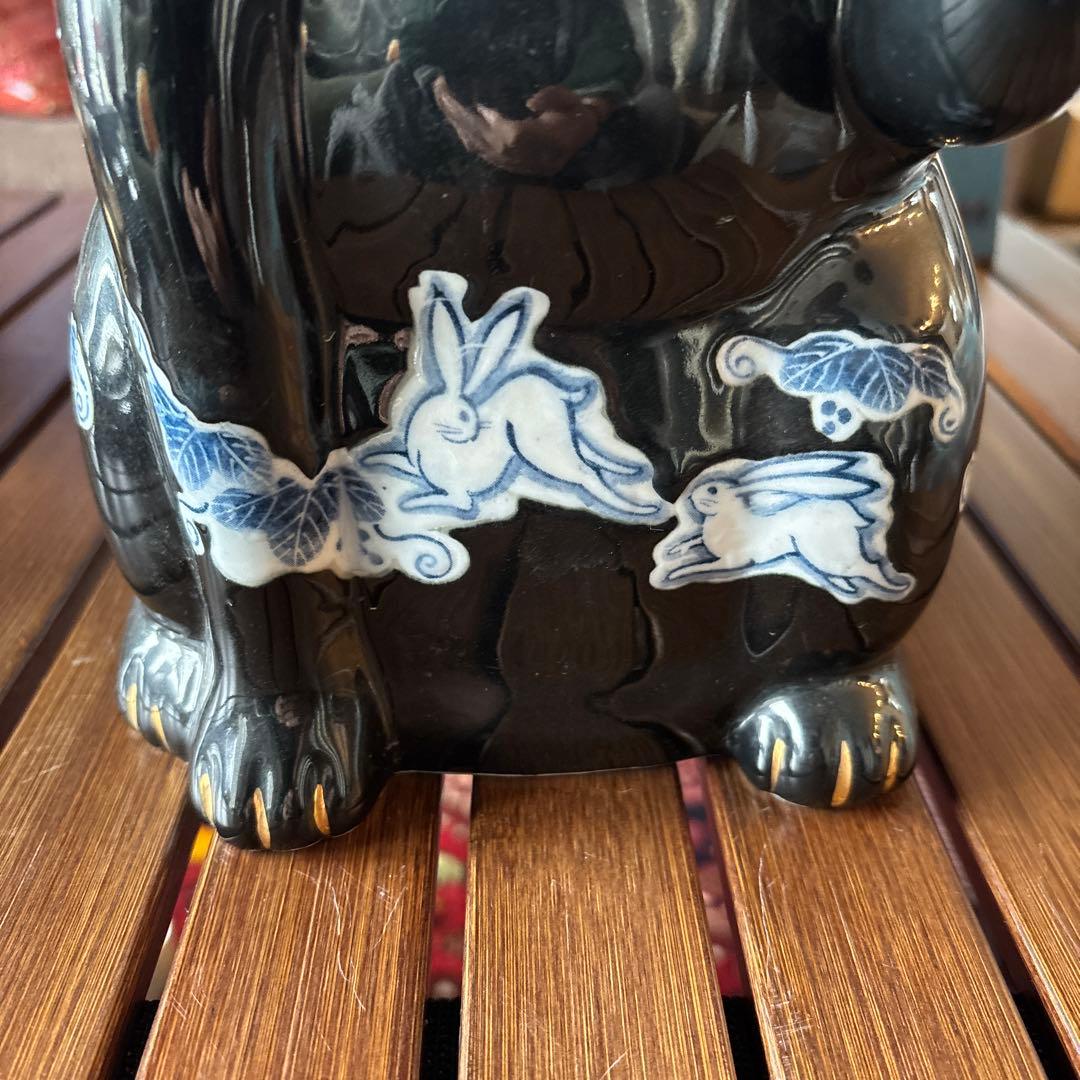招き猫 陶器