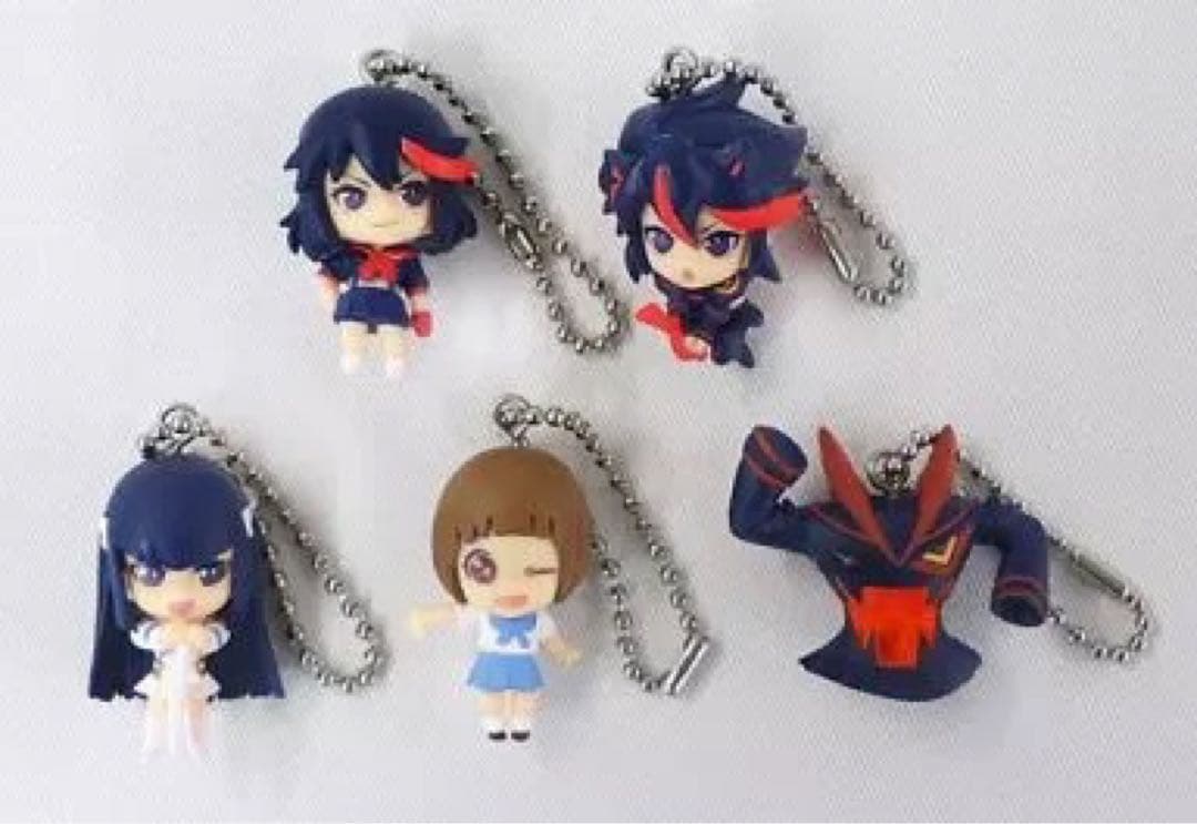 キルラキルスイング5体セット + 片太刀鋏　ペーパーナイフ　セット