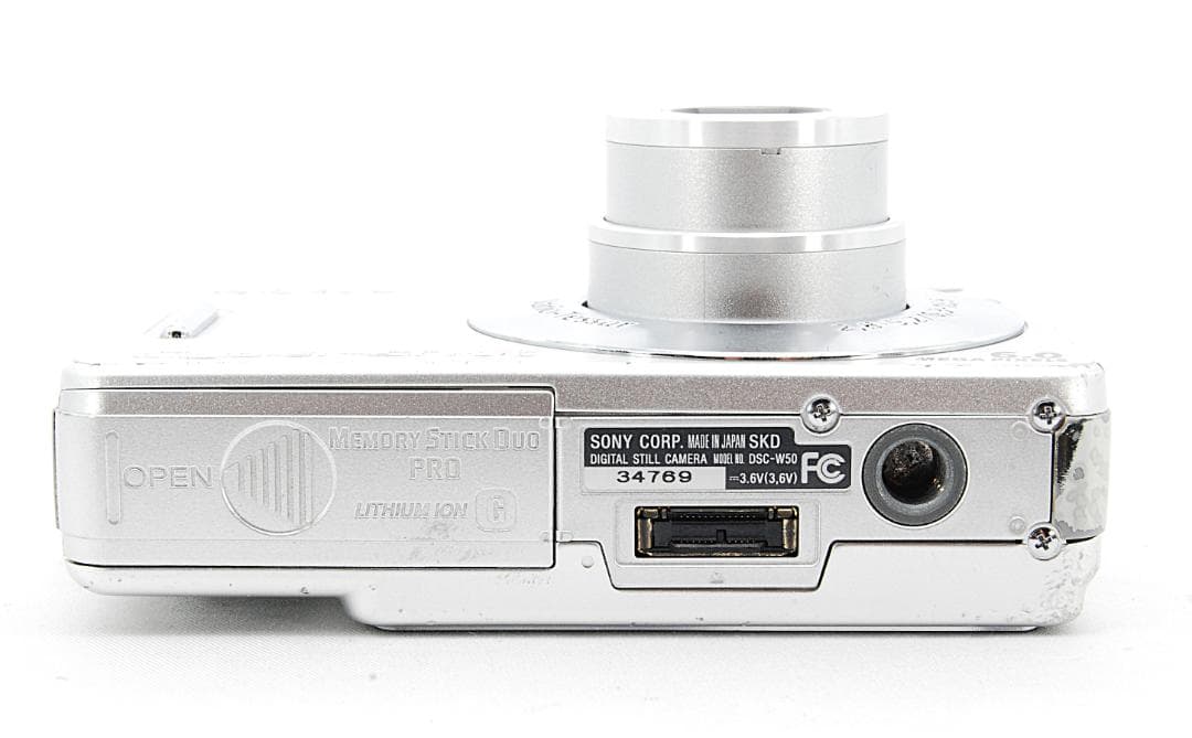 【動作確認済】SONY Cybershot DSC-W50 18939101