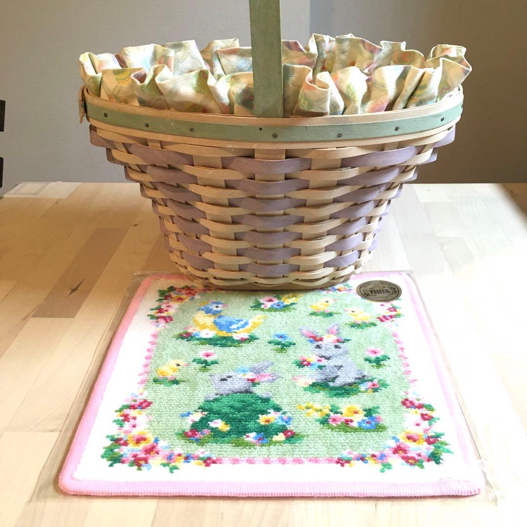 ロンガバーガー イースター フェイラー カゴ ロンガーバーガー 籠 ハンカチ