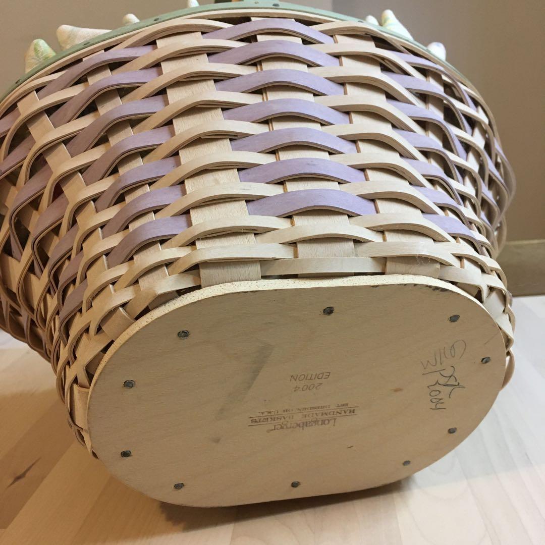 ロンガバーガー イースター フェイラー カゴ ロンガーバーガー 籠 ハンカチ