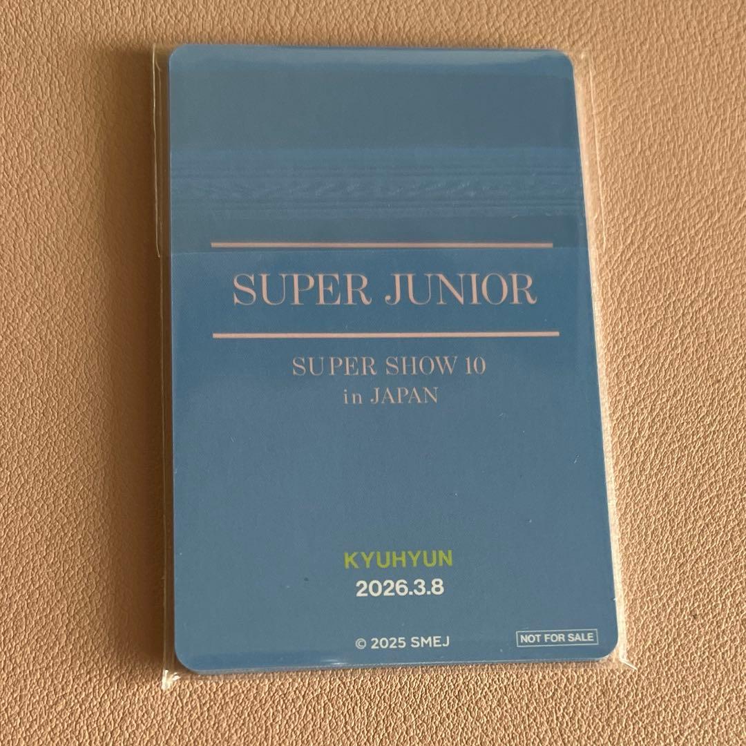 SUPERJUNIOR　スパショ10 プレミアムシート　トレカ　埼玉　3月8日分