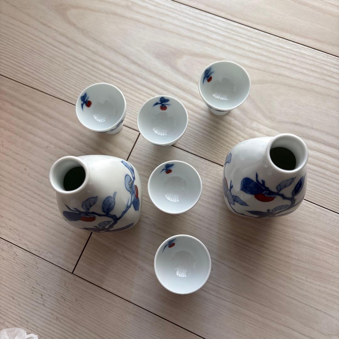 十三代 酒井田柿右衛門　酒器セット