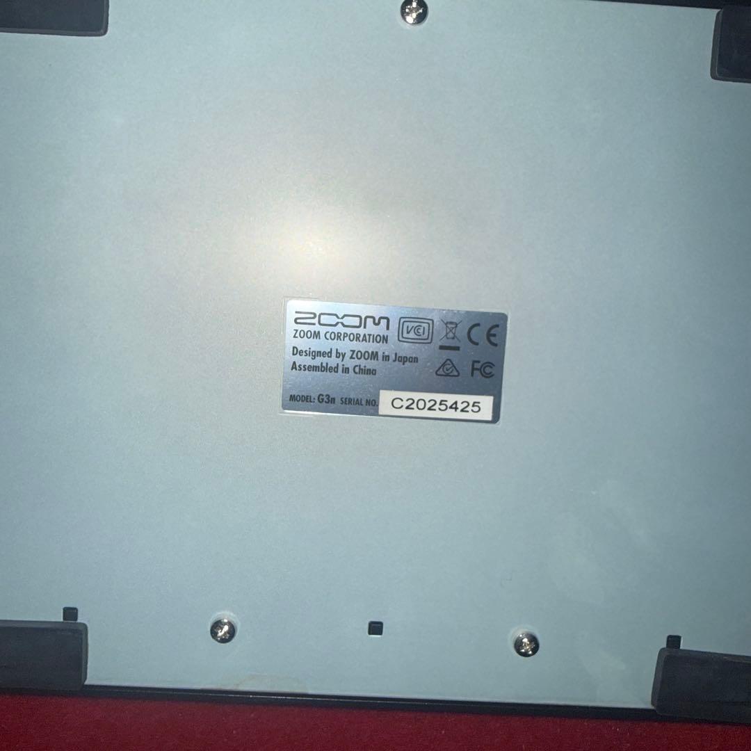 ZOOM G3n マルチエフェクター ギター アンプシミュレーター