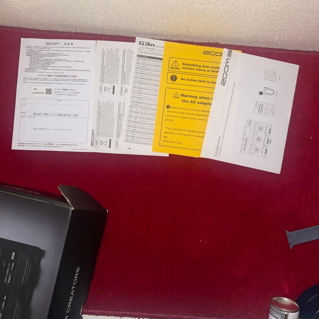 ZOOM G3n マルチエフェクター ギター アンプシミュレーター