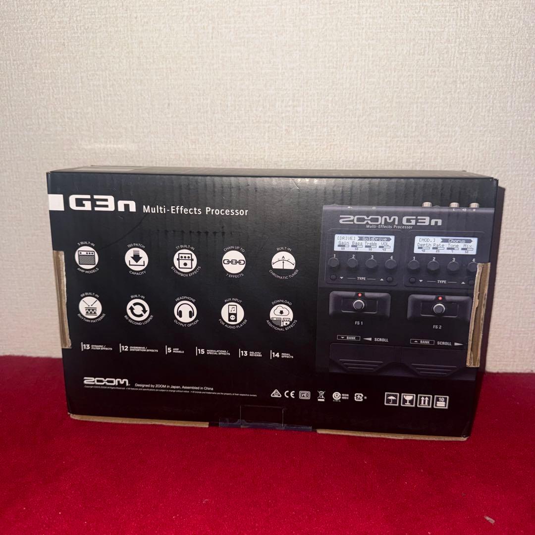 ZOOM G3n マルチエフェクター ギター アンプシミュレーター