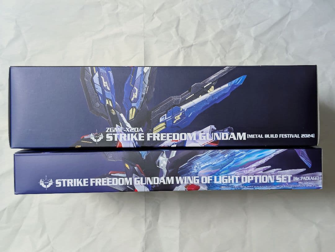8日まで出品 メタルビルド デスティニー+ストライクフリーダム+光の翼 2024