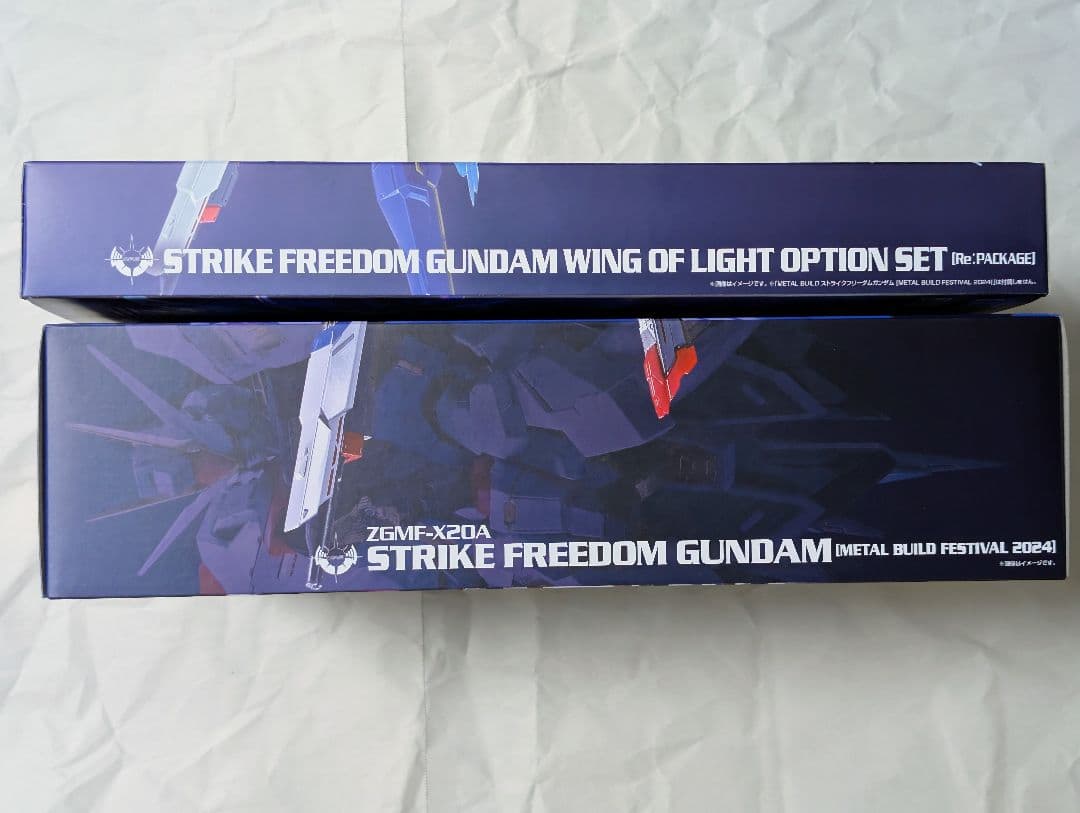 8日まで出品 メタルビルド デスティニー+ストライクフリーダム+光の翼 2024