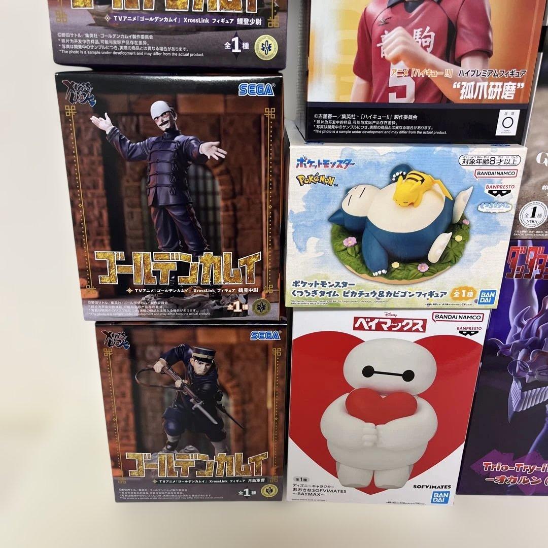ゴールデンカムイ　ハイキュー　ロックマン　ダンダダン　フィギュアまとめ売り