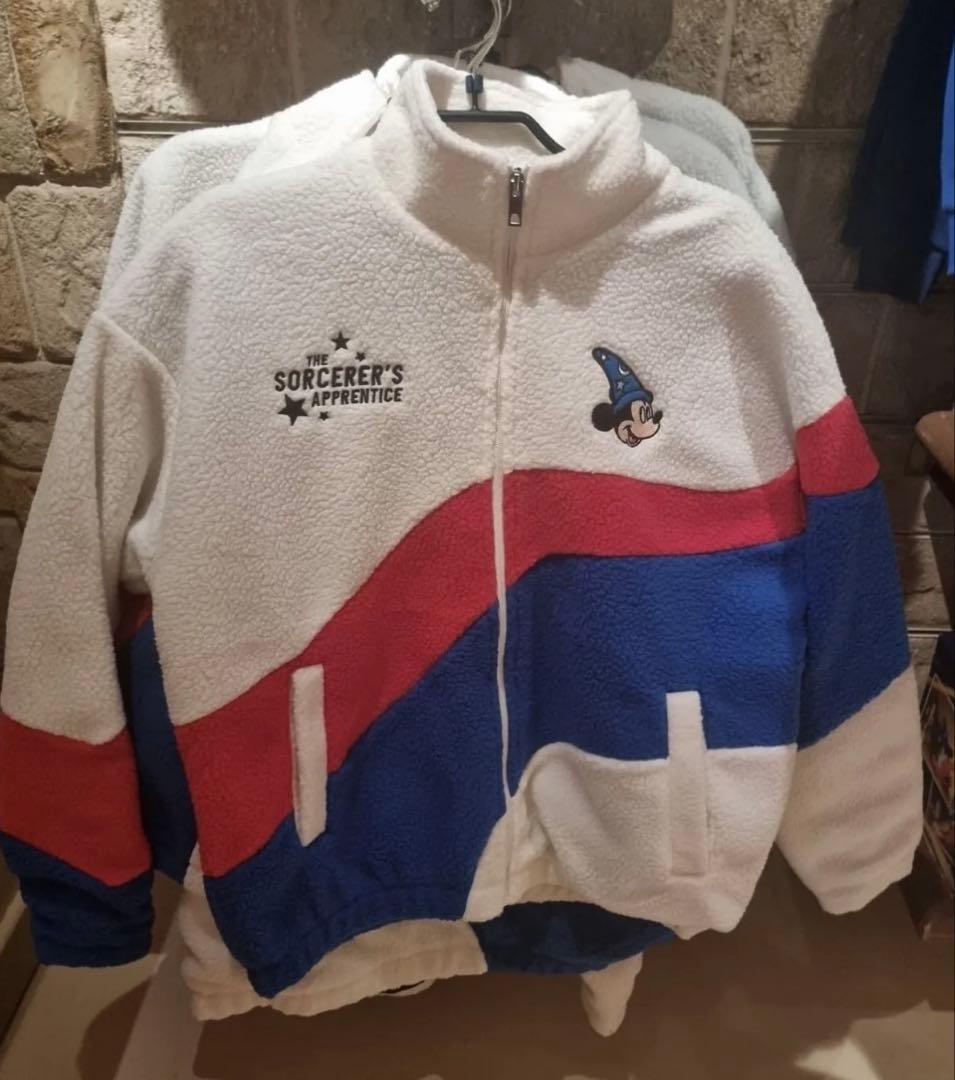 レア!新品未使用　ディズニーランドパリ ミッキー　ファンタジアDLPコート M