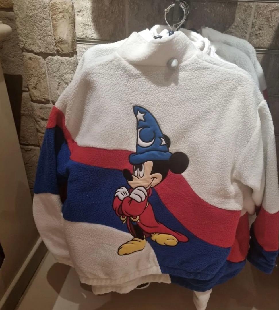 レア!新品未使用　ディズニーランドパリ ミッキー　ファンタジアDLPコート M