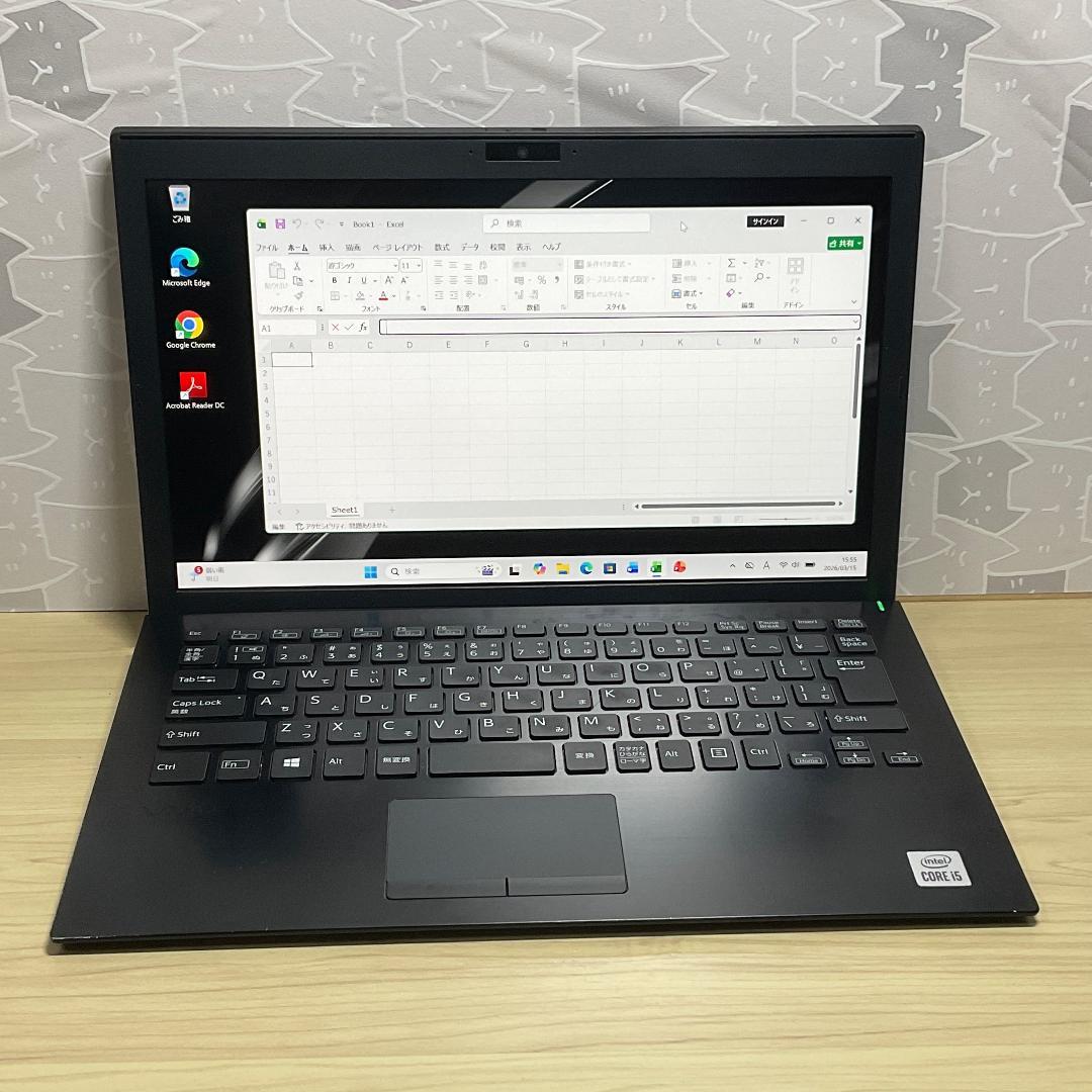 VAIO Pro 第１０世代　i5/8GB/SSD 256G　高級　すぐ使える①