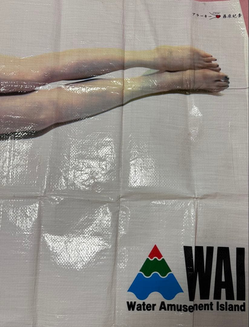 荒木経惟 藤原紀香 非売品 よみうりランド WAI レジャーシート アラーキー