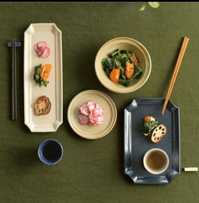 スタジオエム　ボルデ31㎝角皿　４枚セット