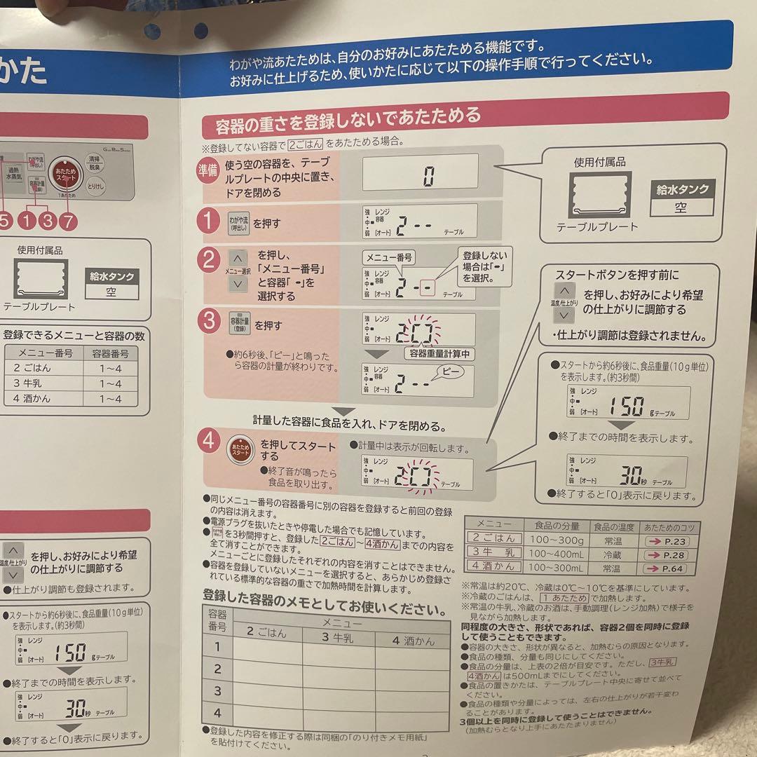 HITACHI MRO-LS8 オーブンレンジ レッド
