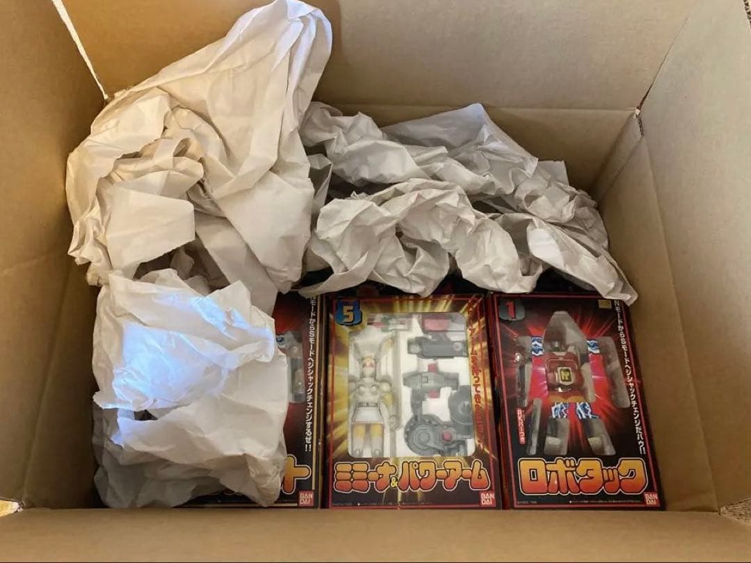 ビーロボ ロボタック他8点セット 箱付完品 当時物 超合金ジャックチェンジ