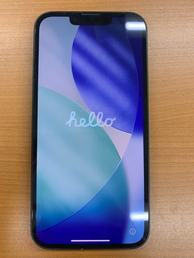 動作確認済 iPhone 13 128GB ID X6442