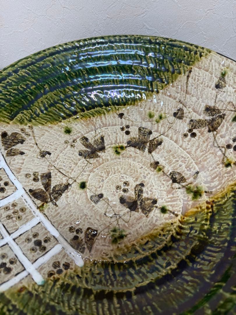 織部焼片口