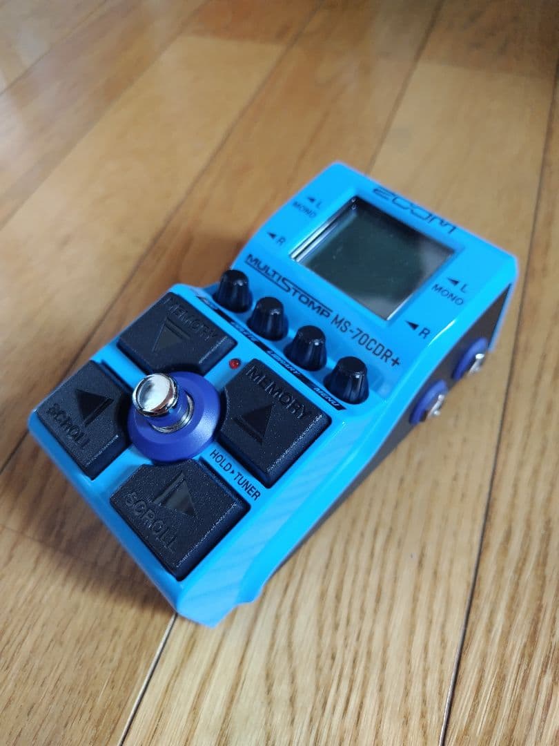 ほぼ未使用品 ZOOM MS-70CDR+ エフェクター マルチエフェクター