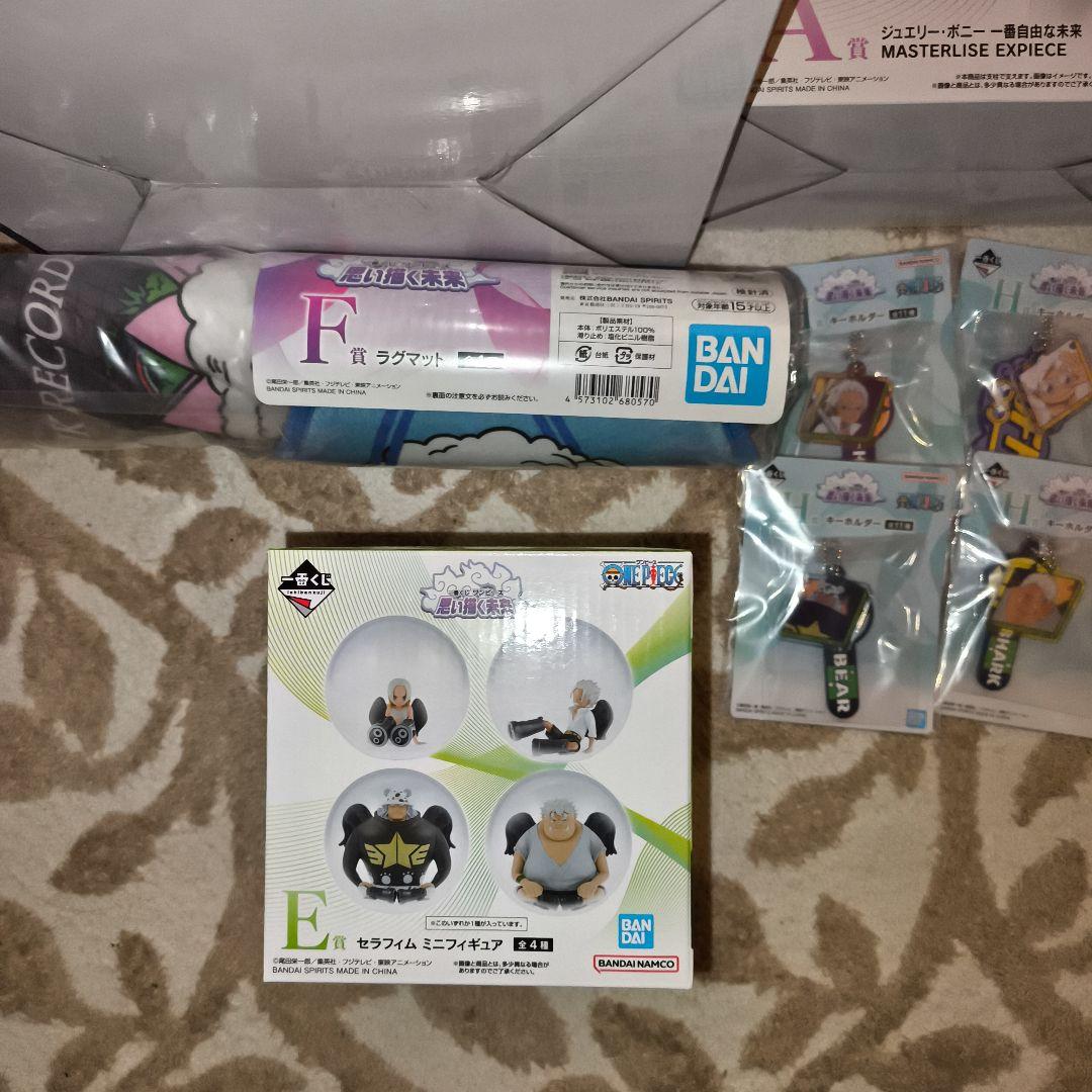 一番くじ　ワンピース　思い描く未来　A賞　C賞　E賞　F賞　エメト　ボニー