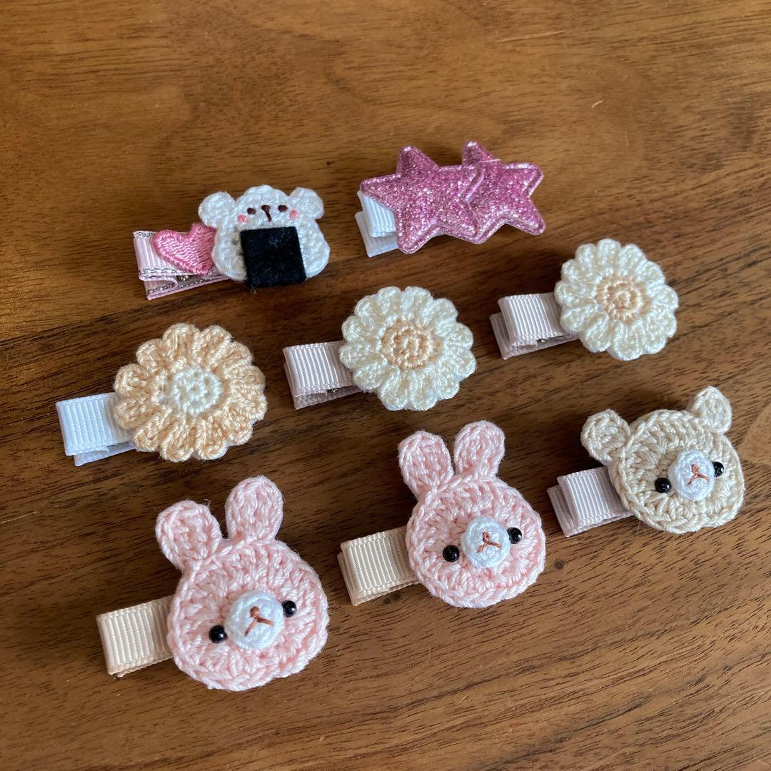 naturally様ご確認用☆ベビーヘアクリップ