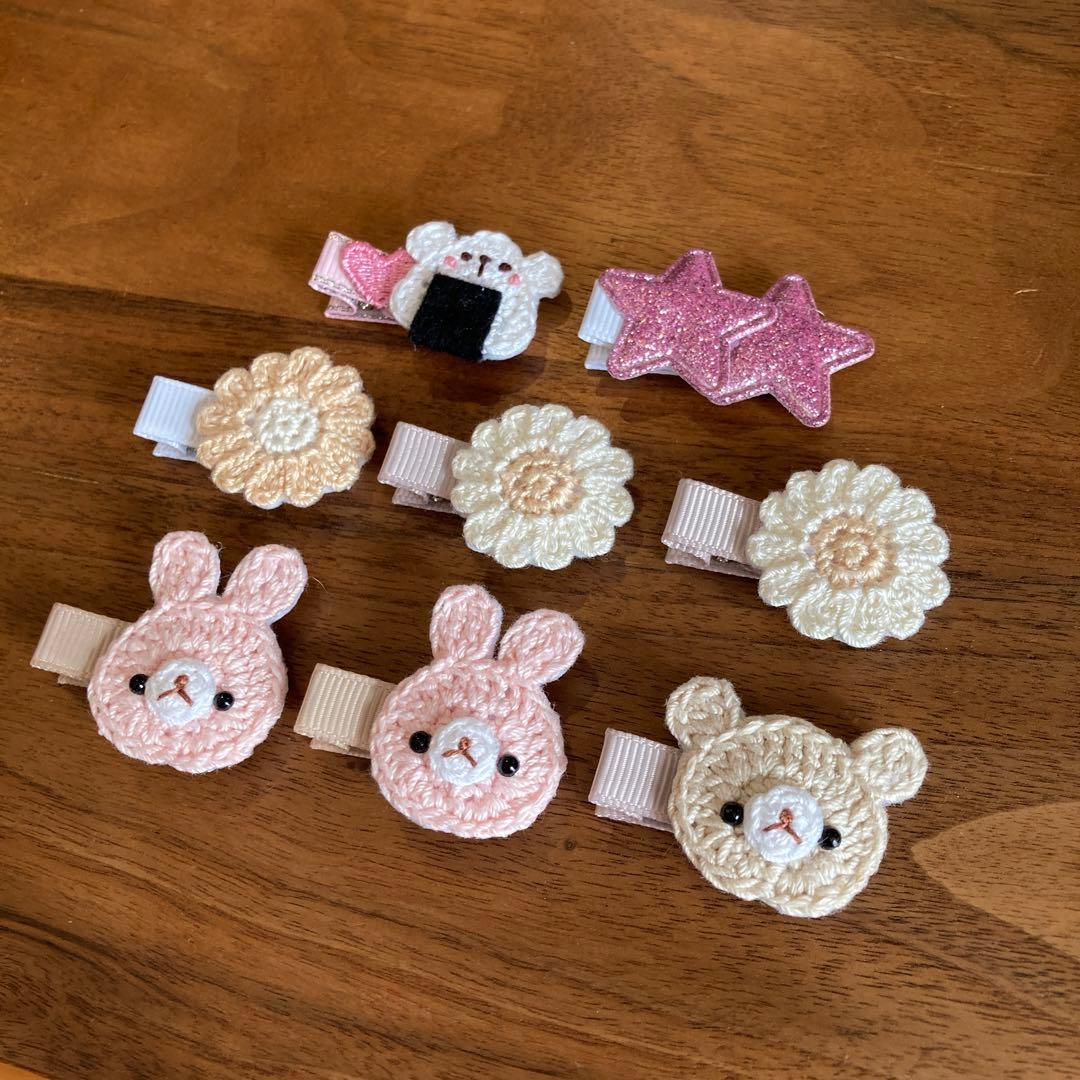 naturally様ご確認用☆ベビーヘアクリップ