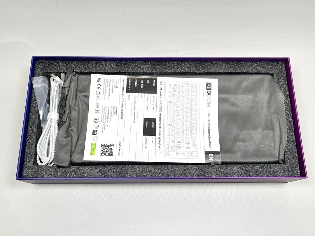 新品 KiiBOOM Moonshadow 81 キーボードベアボーンキット