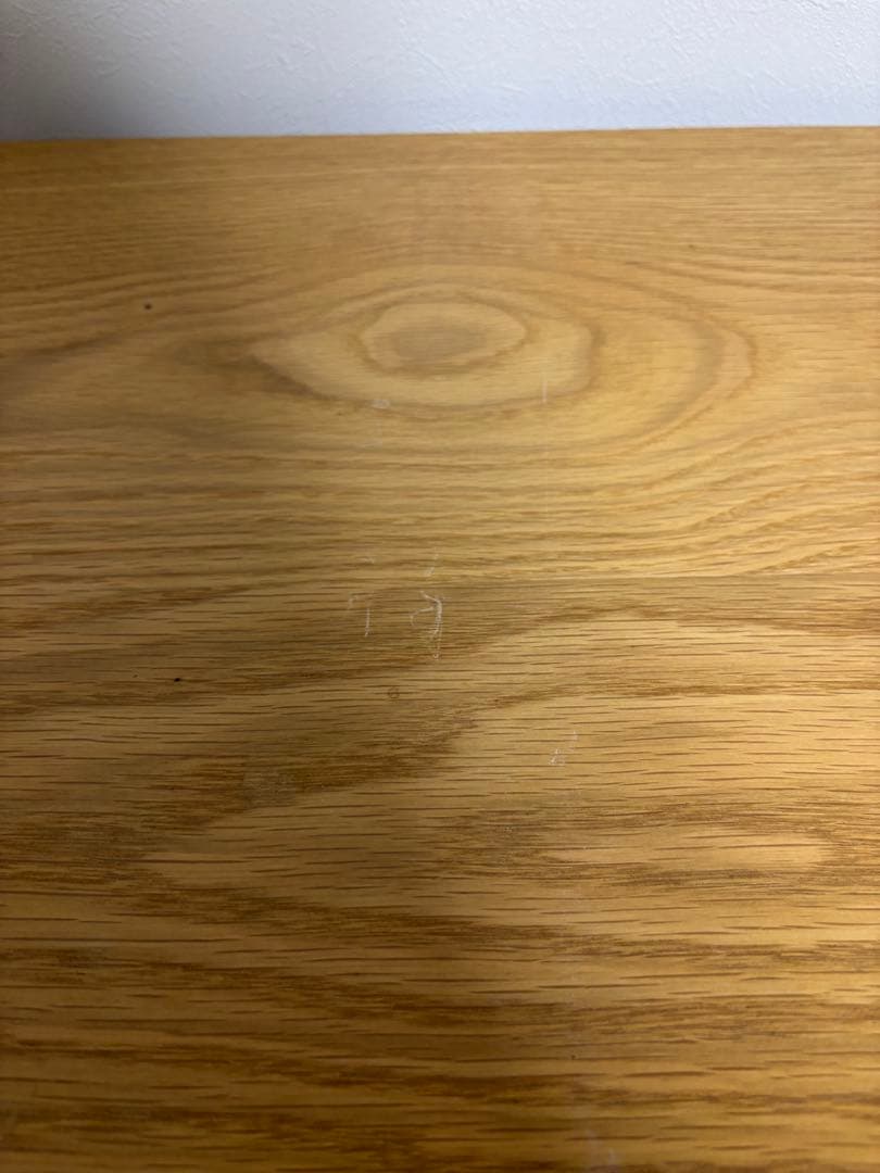 ステンレスユニットシェルフ　オーク材棚セット　ワイド　小