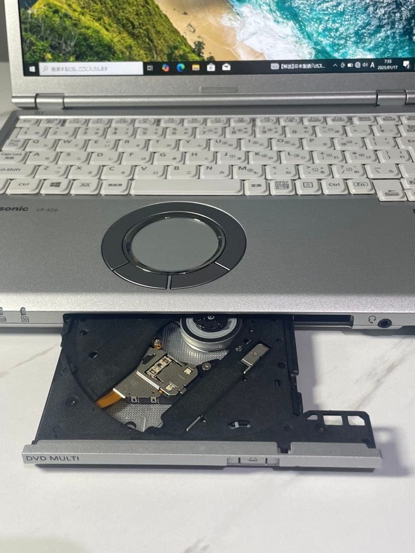 Panasonic i7-7500UノートPC 8GB 256GB SSD