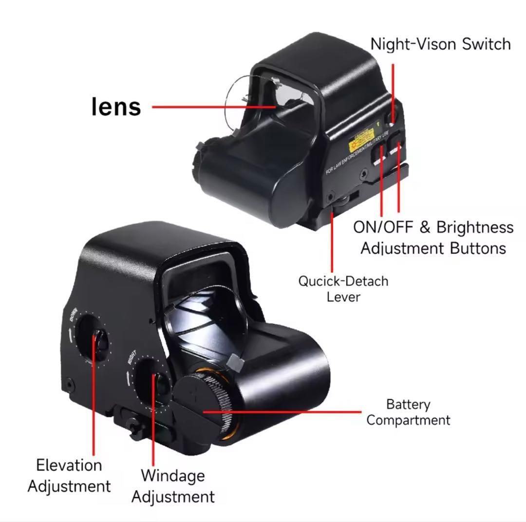 EoTech EXPS3 ホロサイト & G43 マグニファイア セット