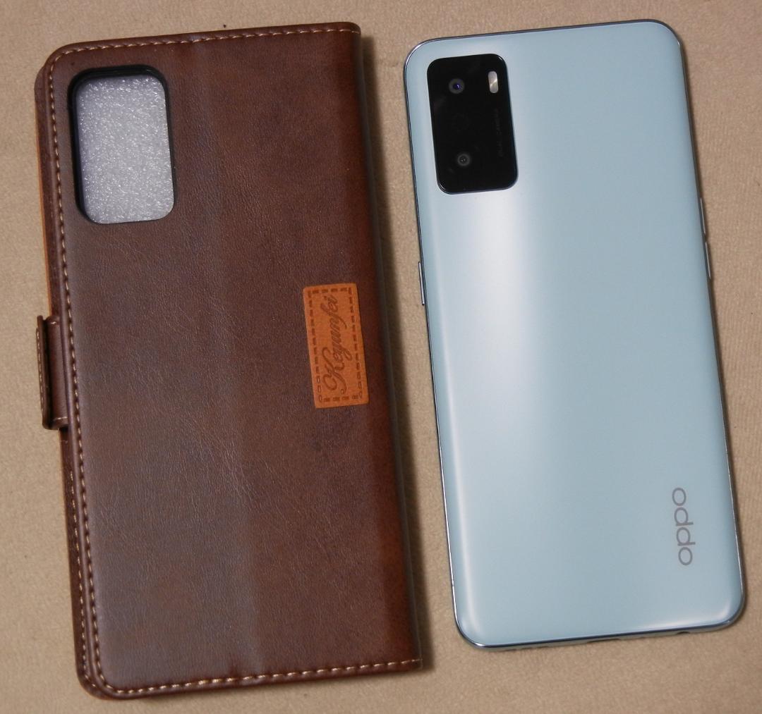 OPPO A55s 5G(A102OP) SIM Free ケース付き