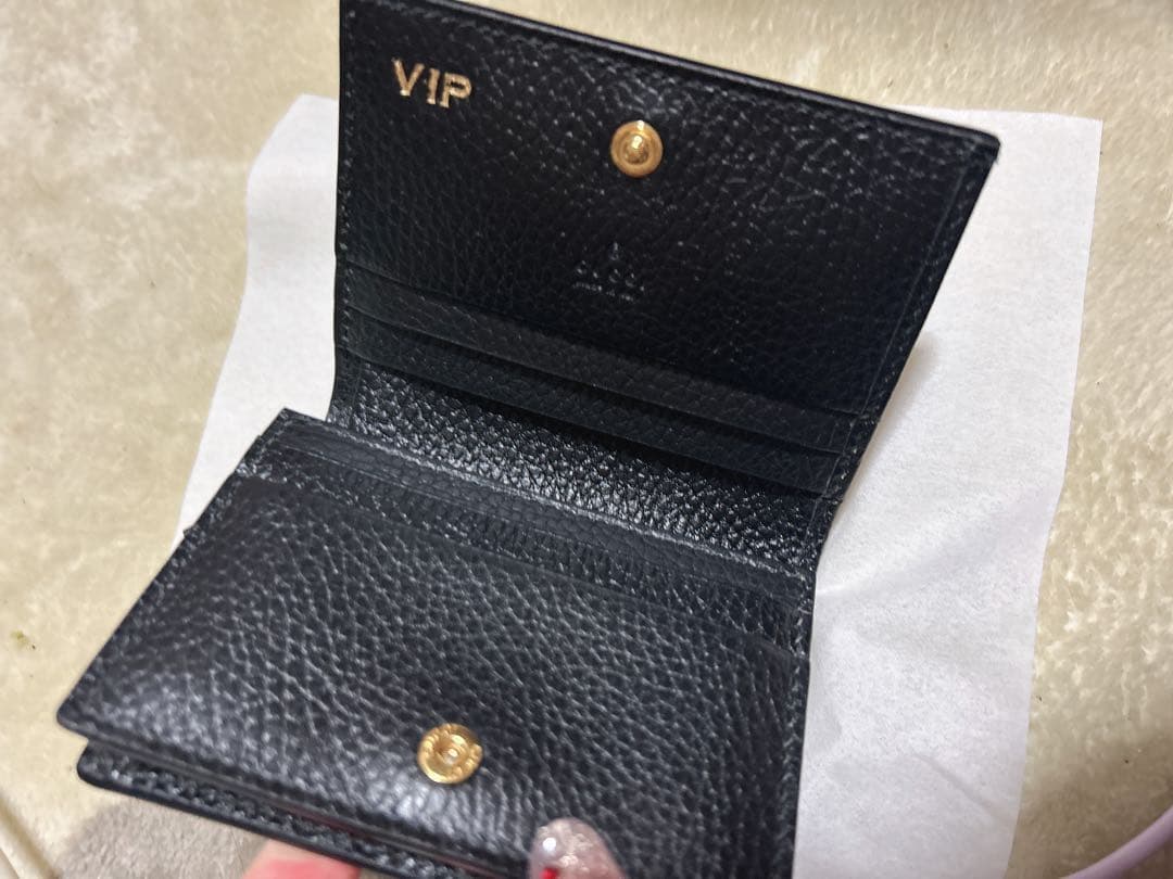 GUCCI ダブルG バイカラー カードケース ウォレット 財布 2つ折り