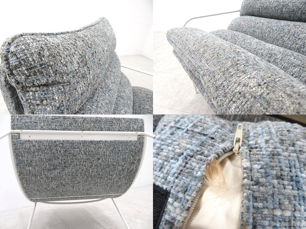 展示品　モダン　ラウンジチェア　シングルソファ　1人掛けソファ　ラグジュアリー