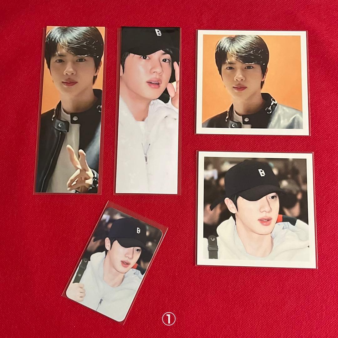 BTS ホログラム両面フォトカード・正方形両面フォト♡Jin