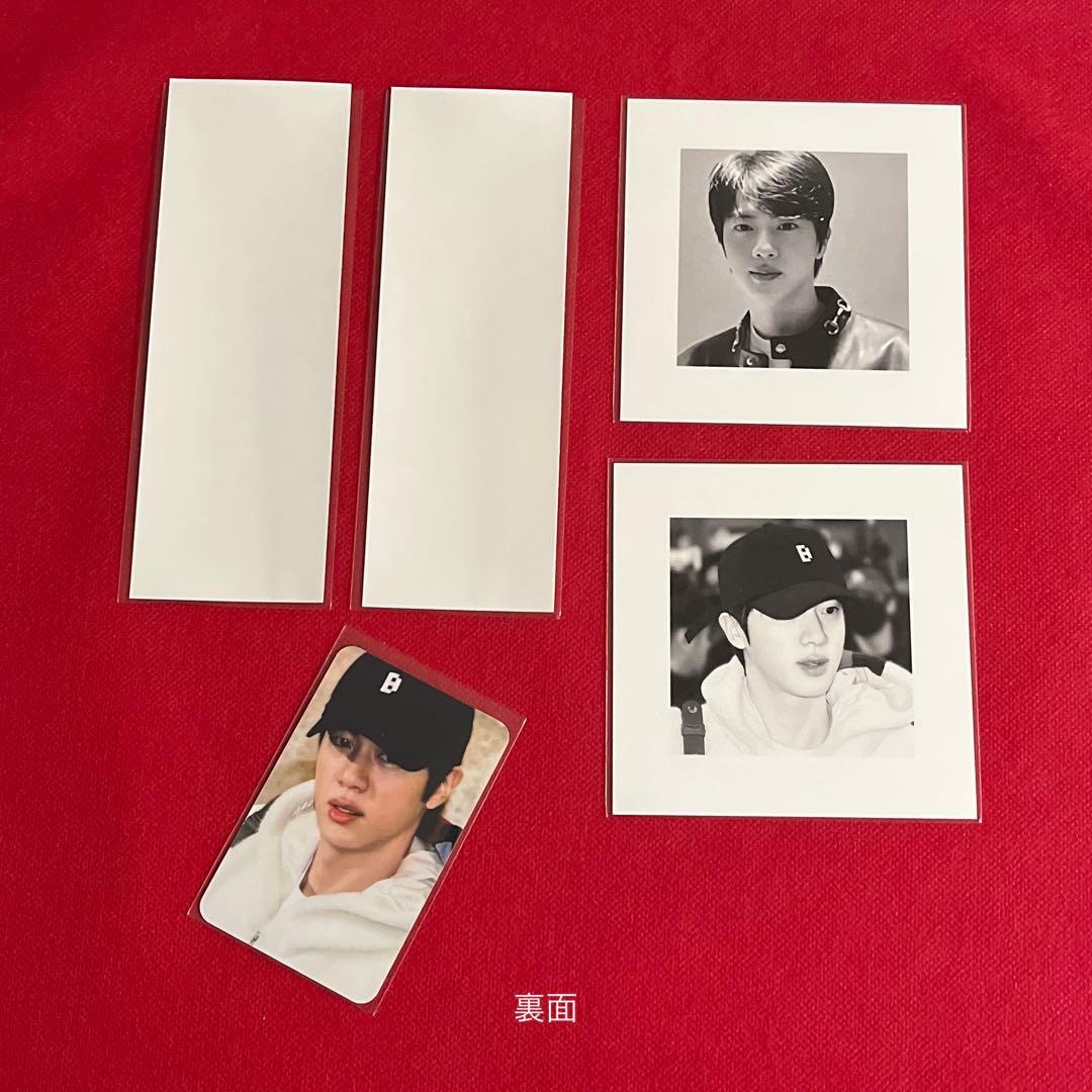 BTS ホログラム両面フォトカード・正方形両面フォト♡Jin
