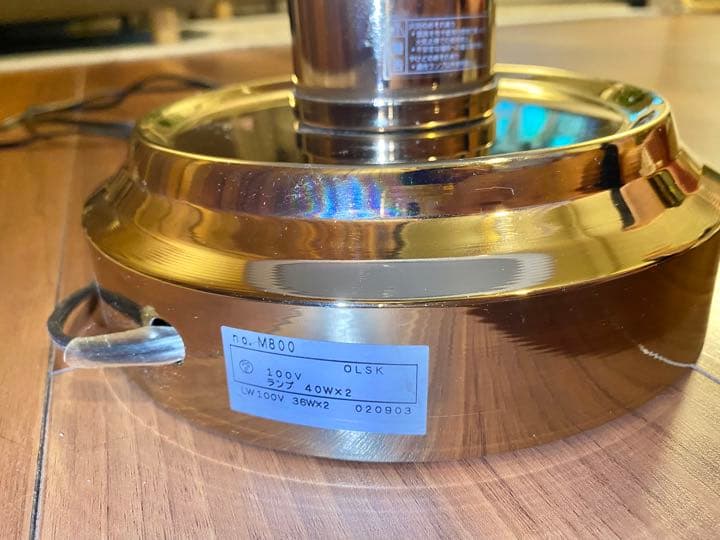 ★幻 アンダーカバー 2002年陶器製 ハンバーガーランプ