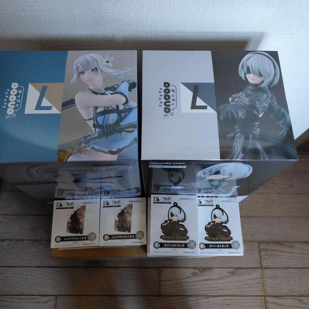 ニーア　15周年記念くじ　A賞　B賞　カイネ　2B　フィギュアセット