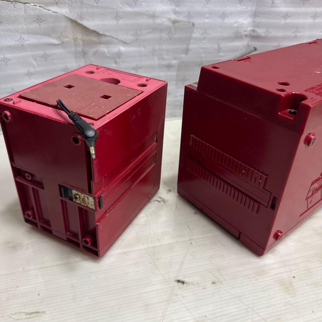 National RX-C50 ナショナル レッド ラジカセ 昭和レトロ