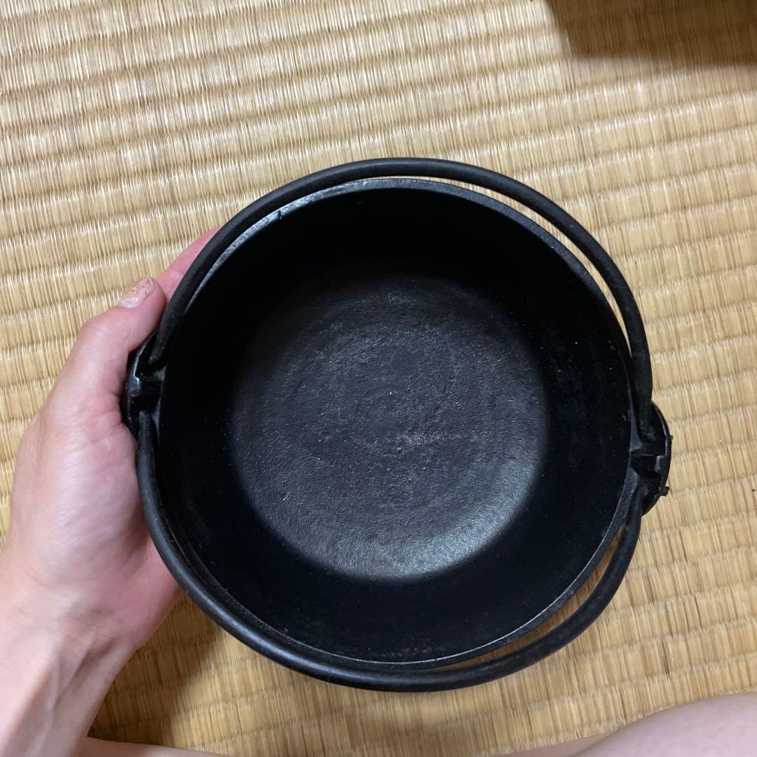 本場盛岡　南部鉄器　鍋　2個セット　岩鋳