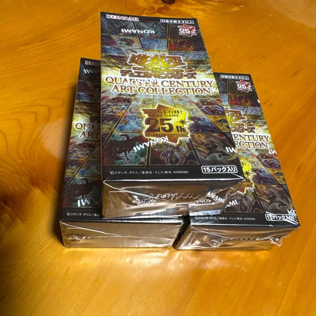 遊戯王OCG 25thART COLLECTION 3BOX