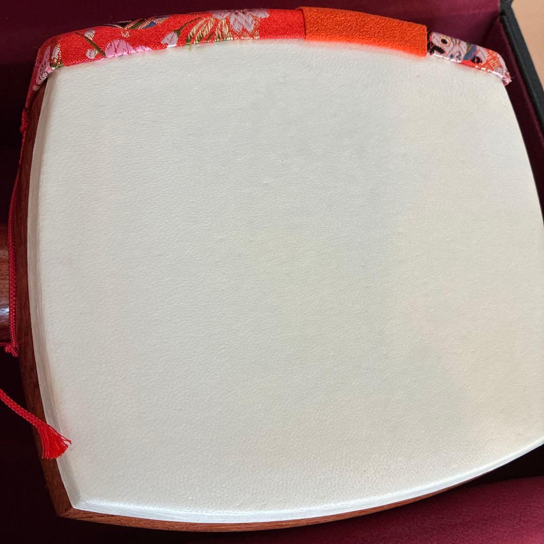 三味線本体 黒ケース付き　地唄