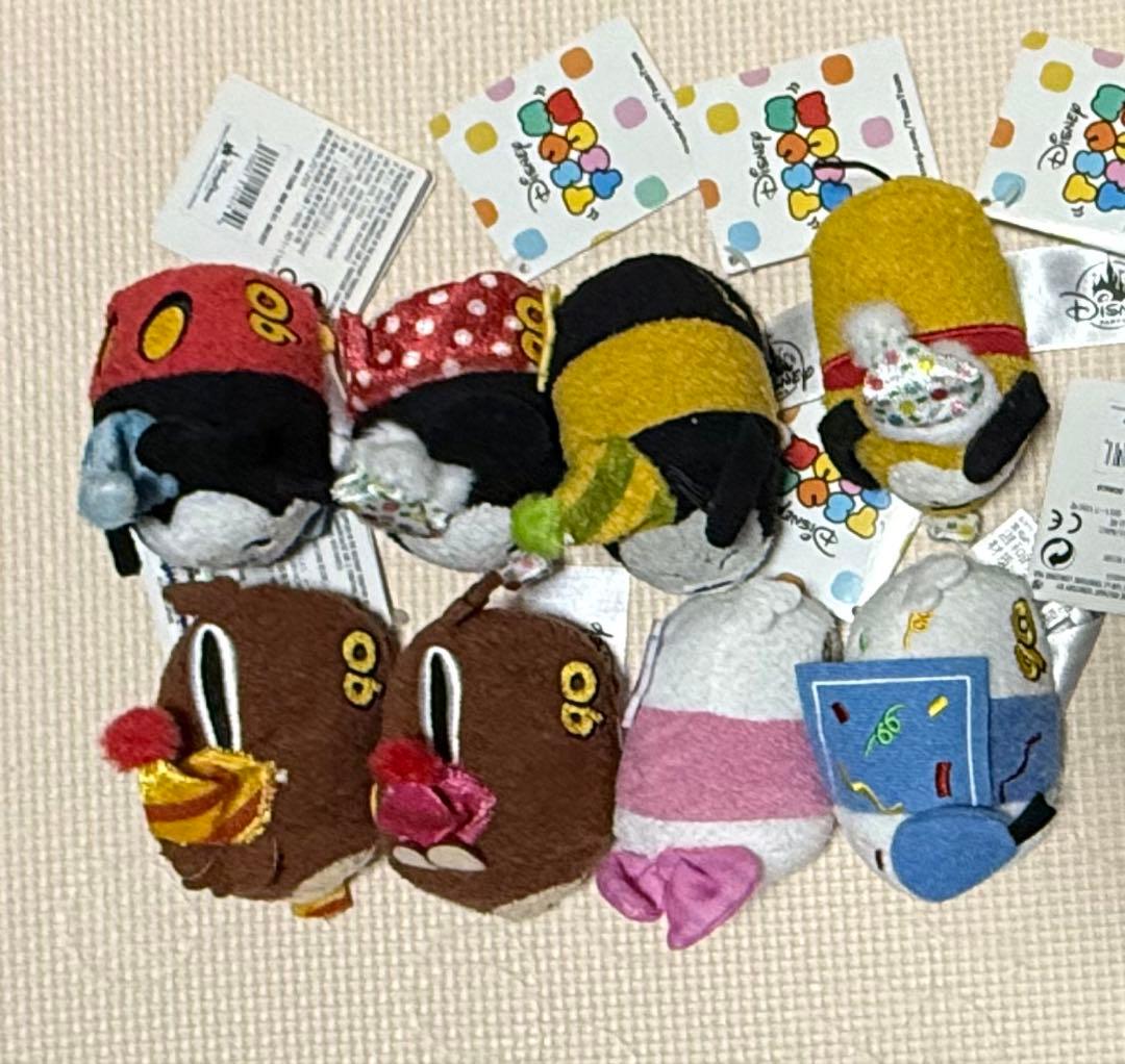 ツムツム　香港限定　チップとデール　ミッキー　ミニー　ドナルド　デイジー