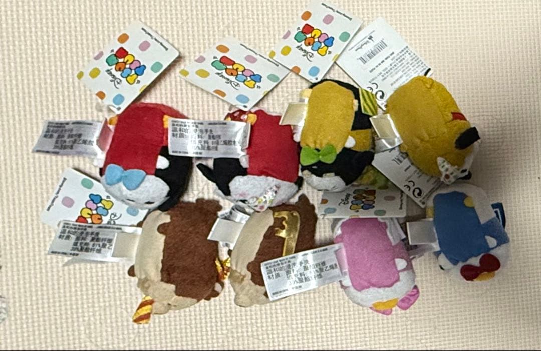 ツムツム　香港限定　チップとデール　ミッキー　ミニー　ドナルド　デイジー