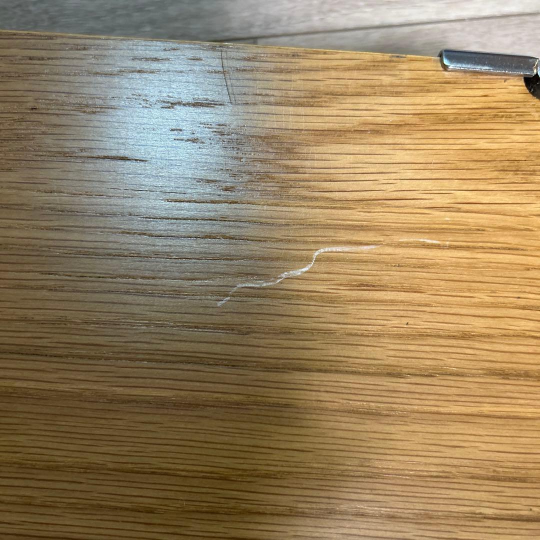 無印良品 ステンレスユニットシェルフ オーク材棚 ワイド 小 2台セット