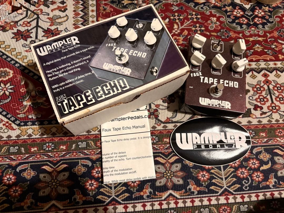 Wampler Faux Tape Echo v1 ギターエフェクター