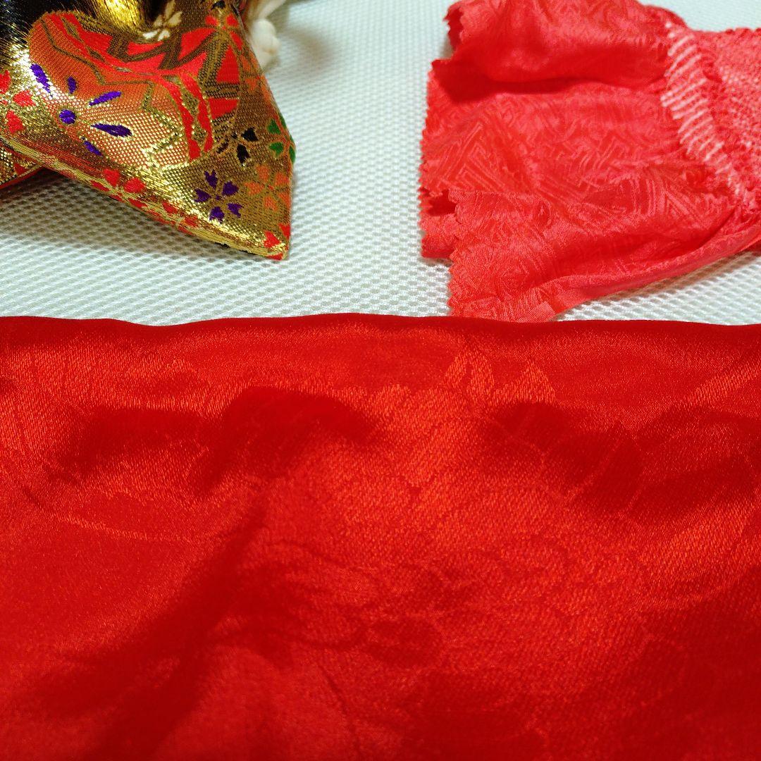 七五三用 赤と黒の華やかな衣装