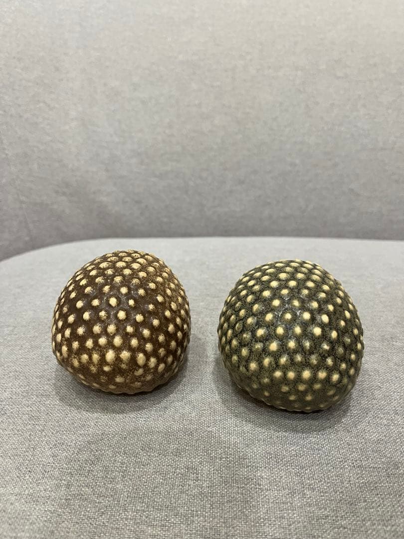 リサラーソン　ハリネズミの陶器置物 2個セット