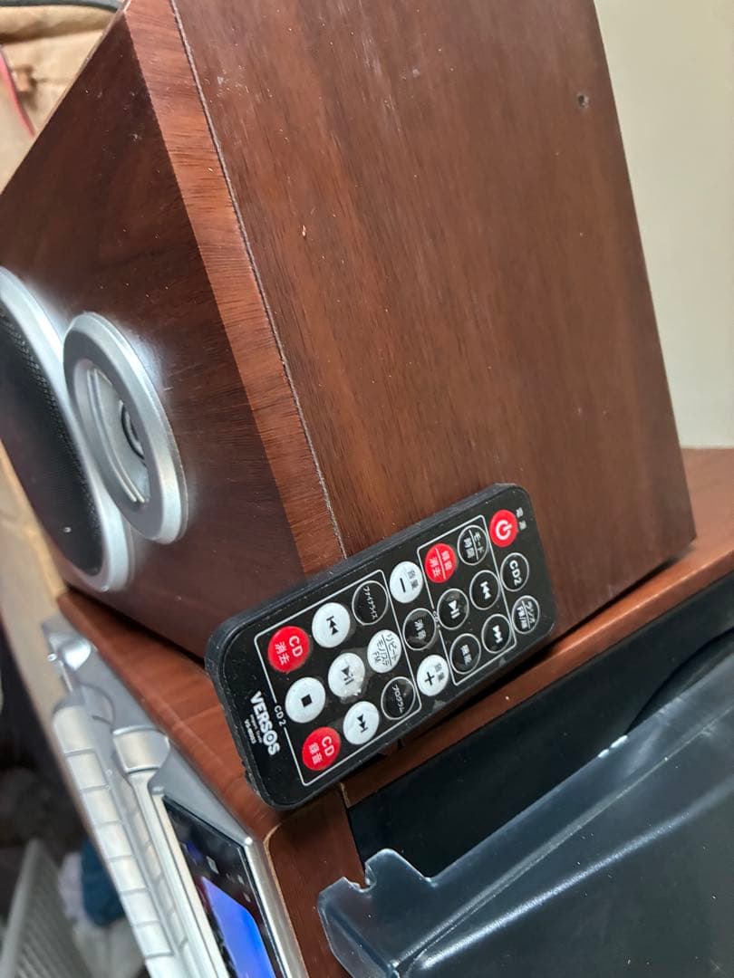 ウッド調 CD・MD・カセットデッキ 本体