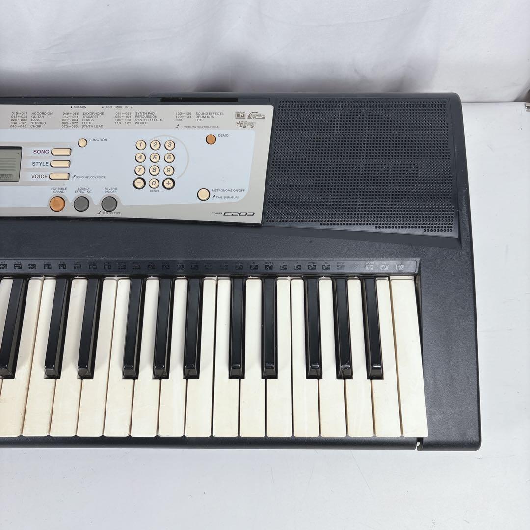 YAMAHA PSR-E203 電子キーボード ヤマハ 61鍵
